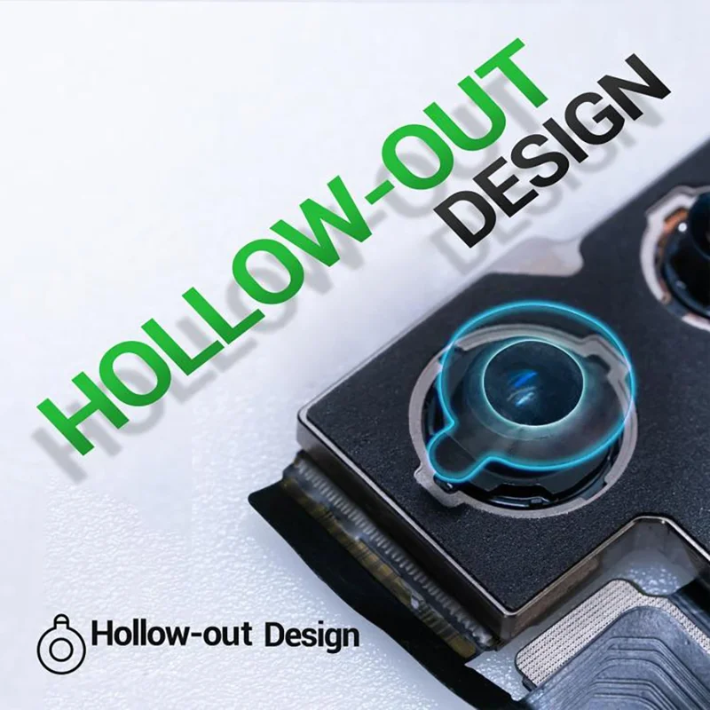 2UUL DA33 500St./Box Schutzfolie für Kameraobjektiv Blaulichtschutz ohne Rückstände - Grün