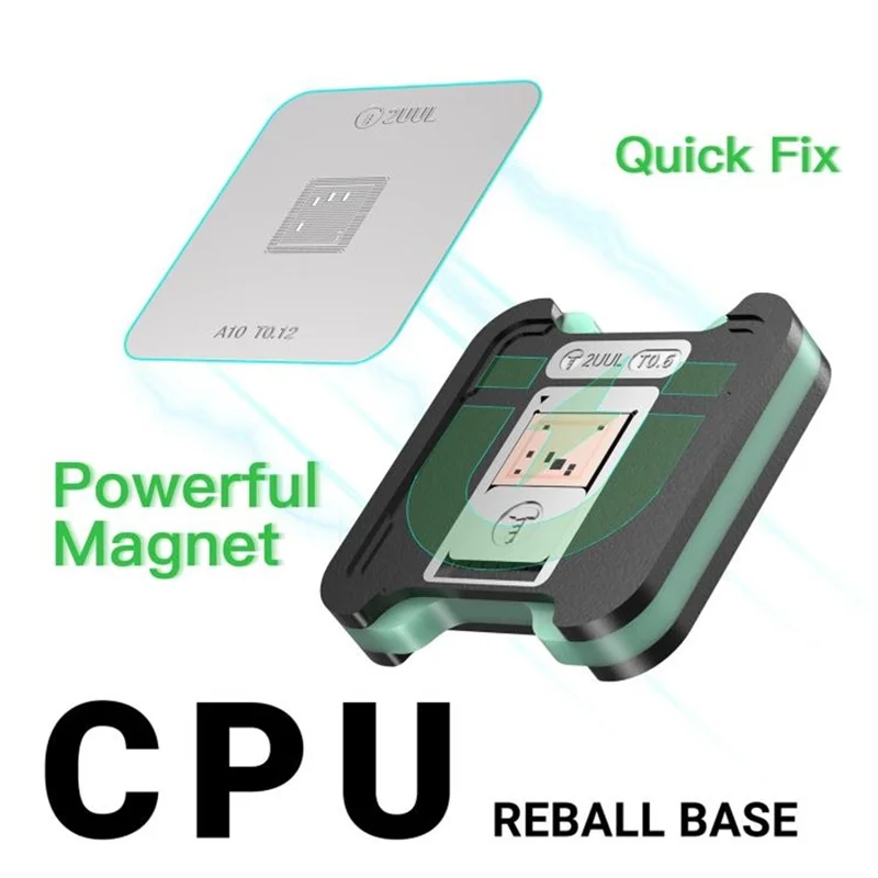 2UUL BH17 CPU Reball Base Magnetic Dual-Sided BGA Reballing Platform Set