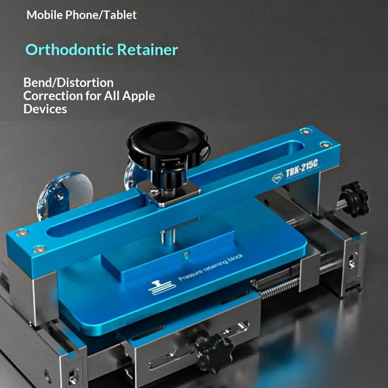 TBK215C Phone Tablet Middle Frame Deformation Correction Fixture - Black