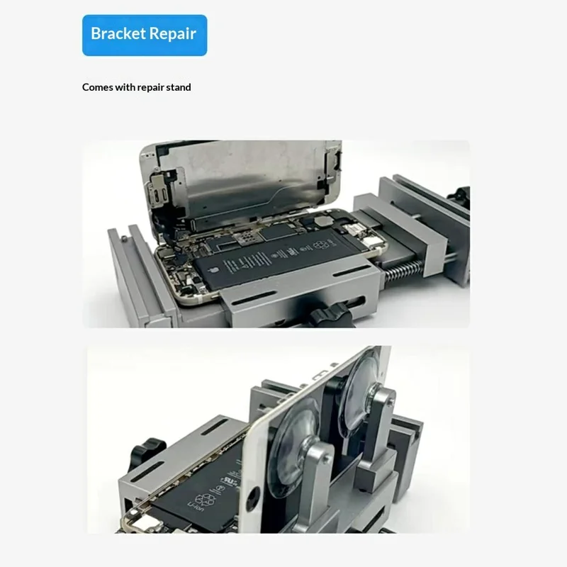 TBK215C Phone Tablet Middle Frame Deformation Correction Fixture - Black