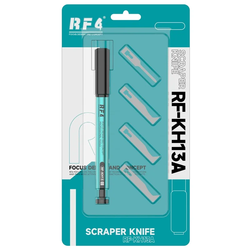 Uchwyt do skrobaka RF4 RF-KH13A z mechanizmem szybkiej wymiany i przyciskiem, konstrukcja z pełnego aluminium