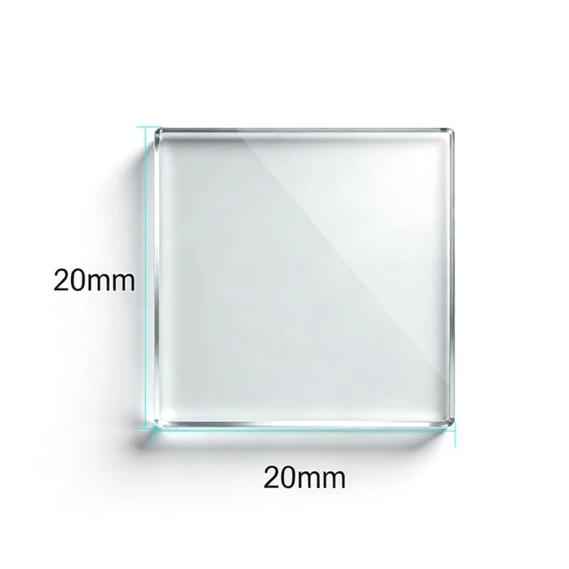 SUNSHINE 5 STK Lødestensil Højtemperaturbestandig Eksplosions- og Sprøjtbeskyttende Glasplade – Transparent