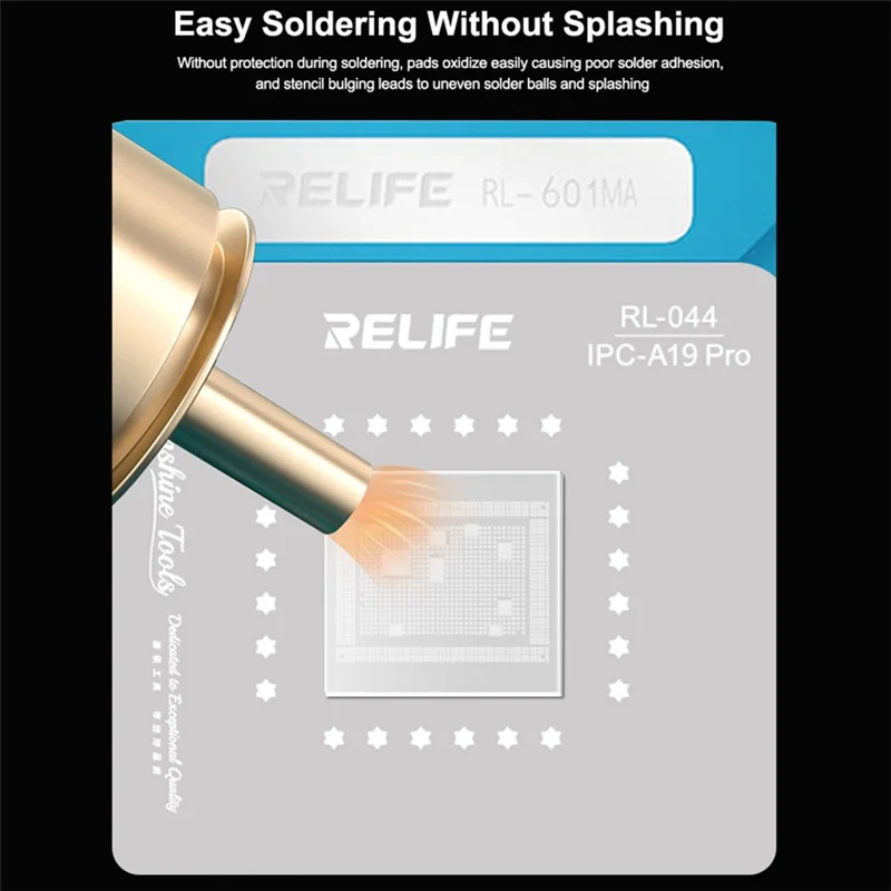 SUNSHINE 5 STK Lødestensil Højtemperaturbestandig Eksplosions- og Sprøjtbeskyttende Glasplade – Transparent