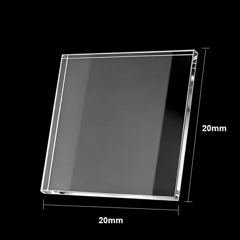 SUNSHINE 5 STK Lødestensil Højtemperaturbestandig Eksplosions- og Sprøjtbeskyttende Glasplade – Transparent