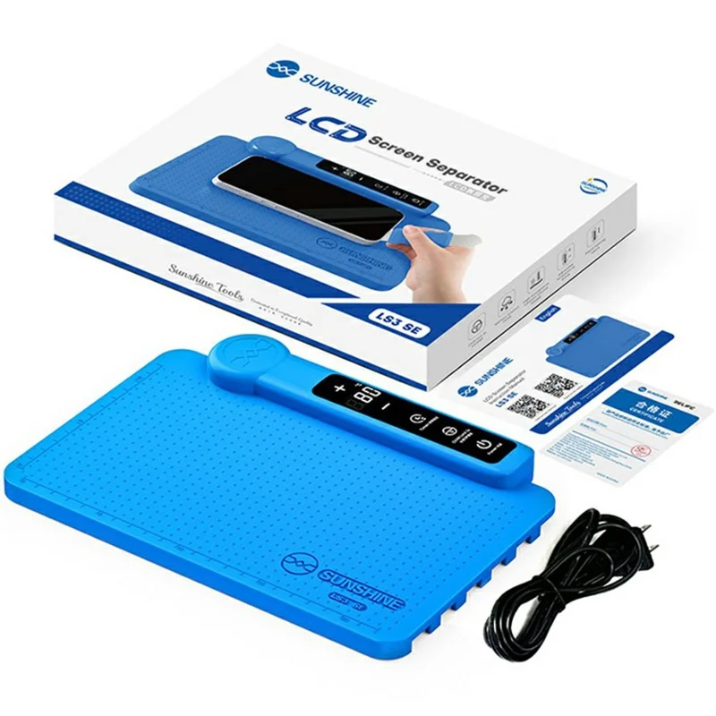 SUNSHINE LS3 SE 11 Inch LCD Screen Separator Heating Pad for Phone Tablet LCD Separation - EU Plug