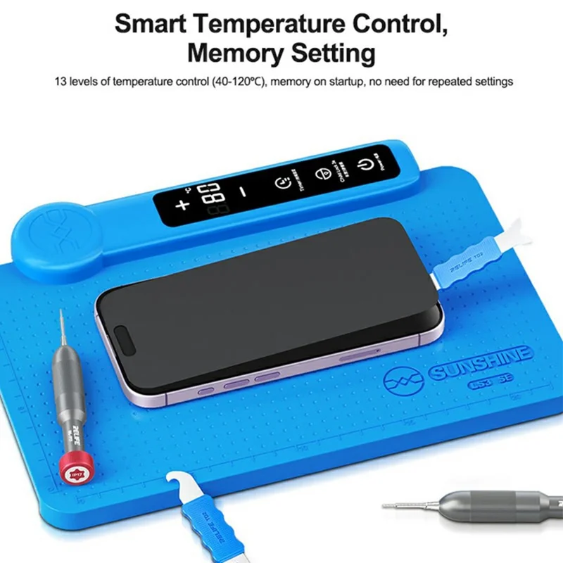 SUNSHINE LS3 SE 11 Inch LCD Screen Separator Heating Pad for Phone Tablet LCD Separation - EU Plug