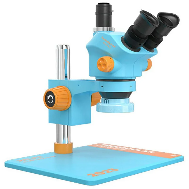 RELIFE RL-M5T-B11 Trinocular HD Microscope 7-50X Zoom Microscope for Phone Repair