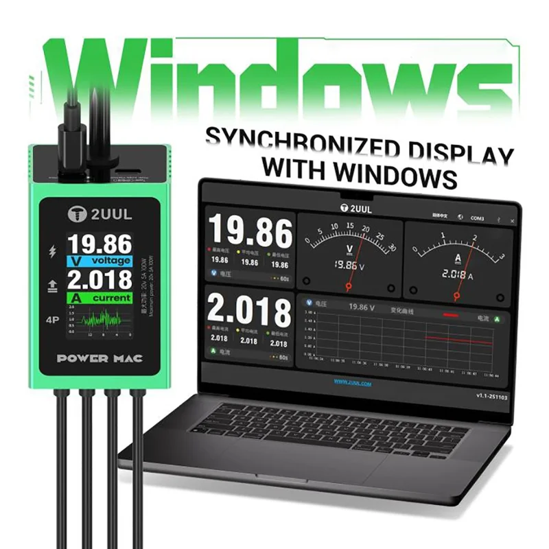 2UUL PW08 Power Digital Power Switch Cable for Laptop Computer Repair