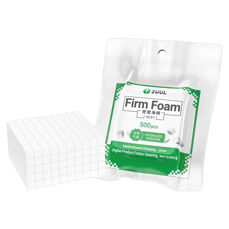 2UUL SC27 500Pcs Firm Foam Cleaning Sponge for Electronics Repair
