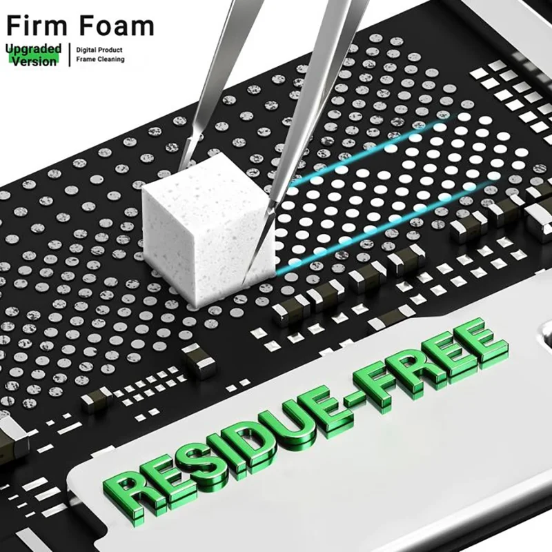 2UUL SC27 500Pcs Firm Foam Cleaning Sponge for Electronics Repair