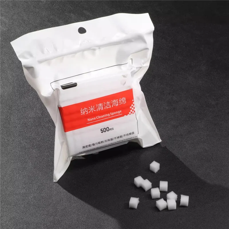 MY 500Pcs / Bag Nano Cleaning Sponge No Residue Cleaning Tool for Phone Repair
