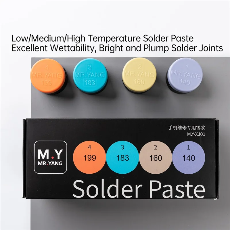 MR. YANG Lotpasten-Schweißfett, no-clean, schnelle Benetzung für Handy-Elektronikreparatur - 199℃