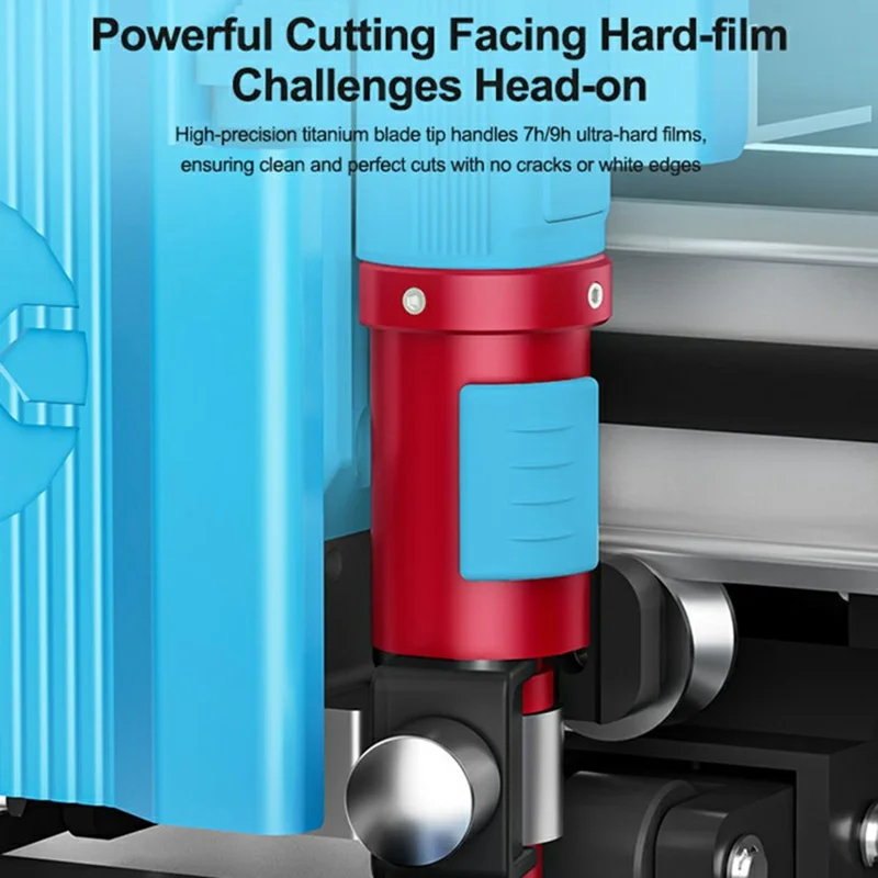 SUNSHINE C4 Pro Max Интеллектуальная машина для резки пленки, контроль давления лезвия, распознавание QR-кода, сенсорный экран 7 дюймов — ЕС вилка