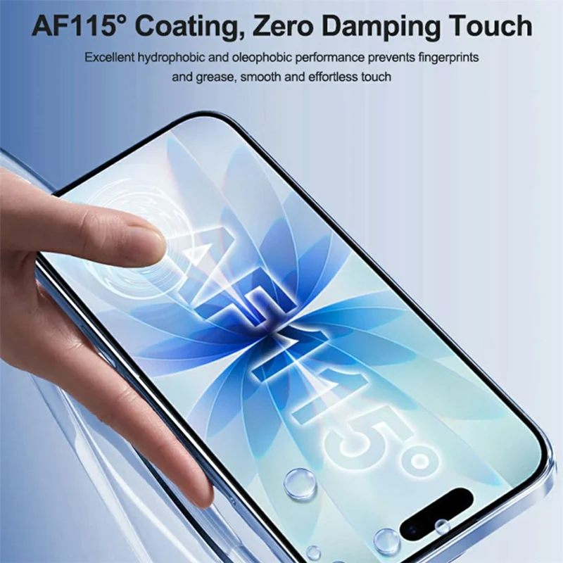 RELIFE GF-7H 25 Pezzi Pellicola Protettiva Intera Schermo 7H HD Trasparente in Film Gel Idrofilo PET (Compatibile con SUNSHINE C4 Pro / C4 Pro Max) - Trasparente