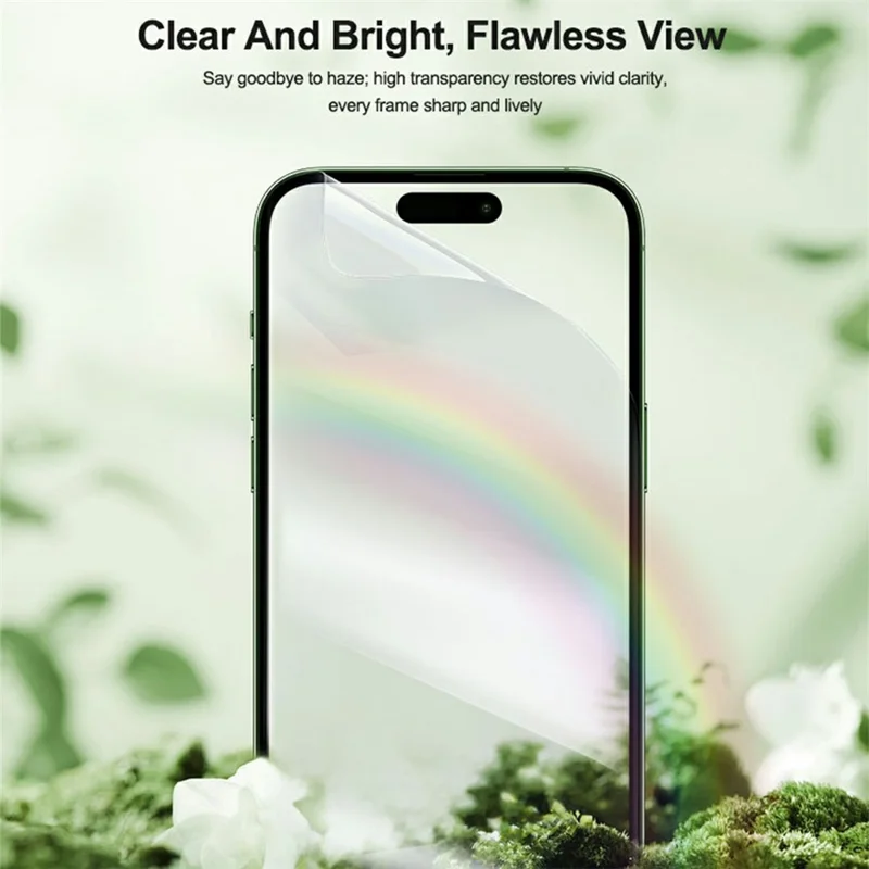 RELIFE GF-7HA 25 pièces Protecteur d'écran 7H de dureté, film en hydrogel PET transparent HD, couverture complète (fonctionne avec les machines SUNSHINE C4 Pro / C4 Pro Max) - Transparent