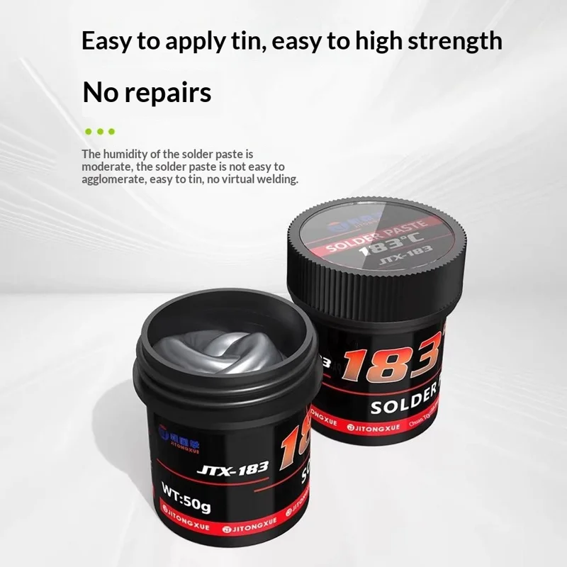 JITONGXUE Anti Oxidation Solder Paste 50G For Phone Repair BGA SMT Electronic Components Soldering - 183°