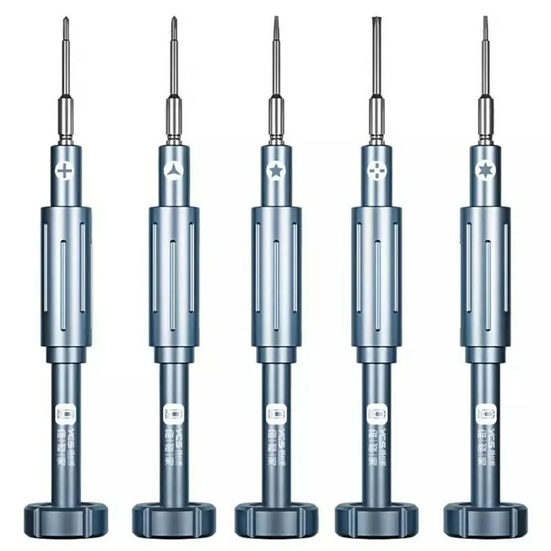 YCS 2D Y101 Precision Screwdriver Set Magnetic Bits Electronics Repair Tool For Phone Laptop Tablet - Cross 1.2