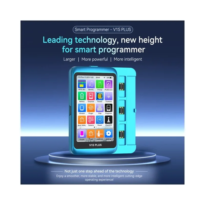 JC V1S Plus Smart Programmer til iPhone 6-16-serien Komponentreparationsværktøj, Chip-læse- og skrive-diagnostikværktøj