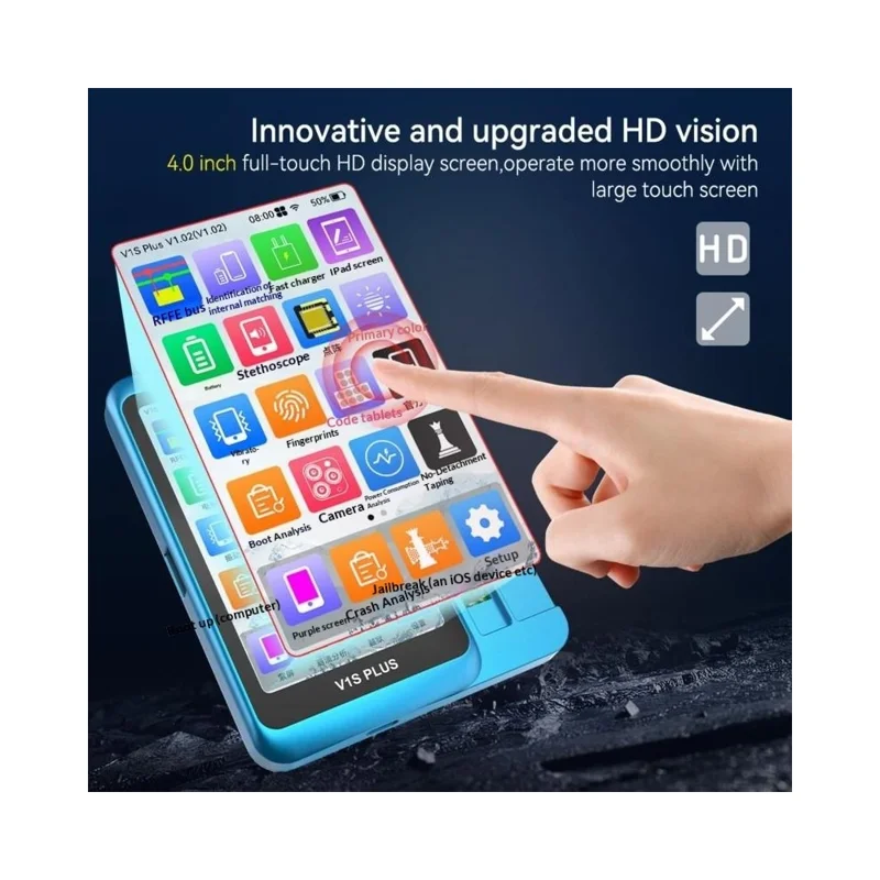 JC V1S Plus Smart Programmer til iPhone 6-16-serien Komponentreparationsværktøj, Chip-læse- og skrive-diagnostikværktøj