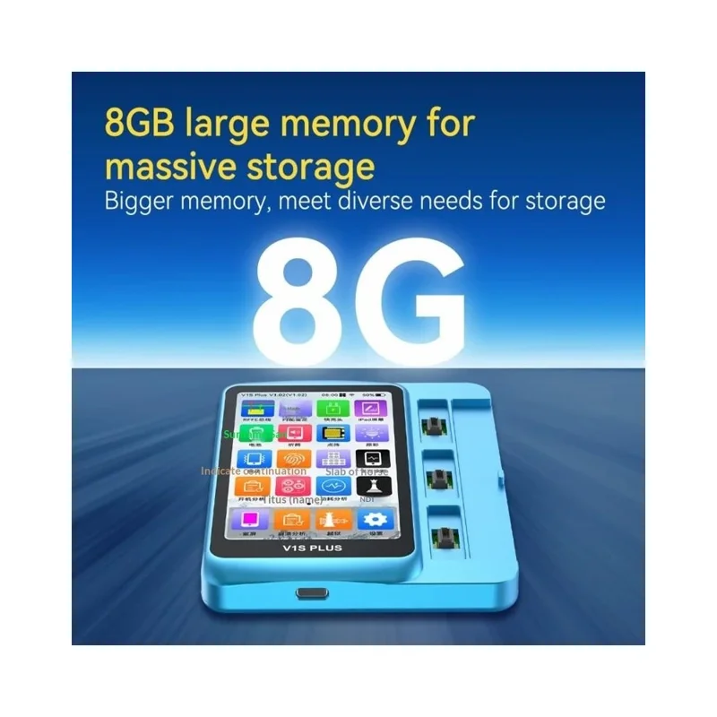 JC V1S Plus Smart Programmer til iPhone 6-16-serien Komponentreparationsværktøj, Chip-læse- og skrive-diagnostikværktøj