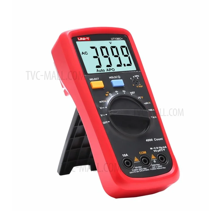 UNI-T UT136C+ Auto-bereich Digitaler Multimeter-ac/dc-widerstandsfrequenz-messertester
