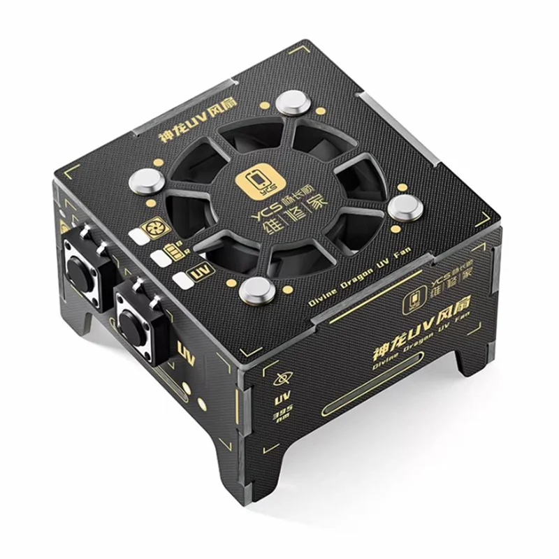 Lampada per Cura UV YCS con Ventola di Raffreddamento per la Riparazione del Telefono