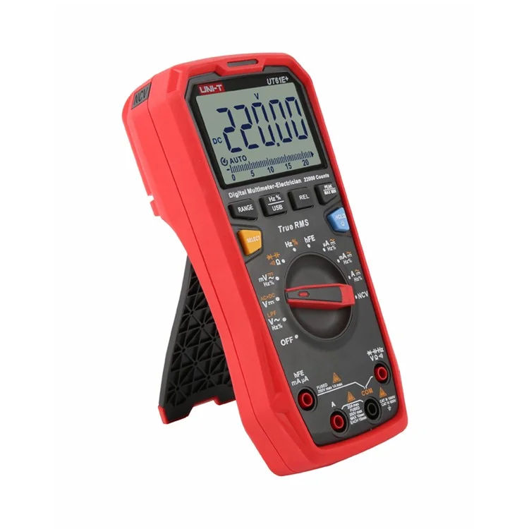 Uni-t UT61E+ 1000V True RMS Digital Multimeter Digital Auto Ranging Multimeters Hold