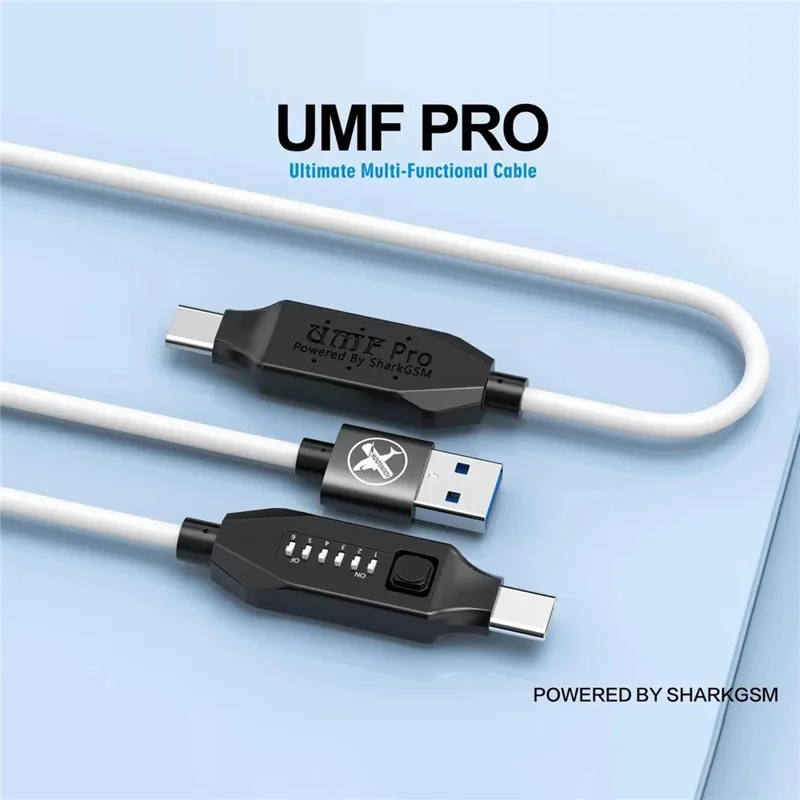 YOUKILOON UMF PRO Ultimate Multi-Functional Cable USB-A to USB-C Cable with DIP Switch