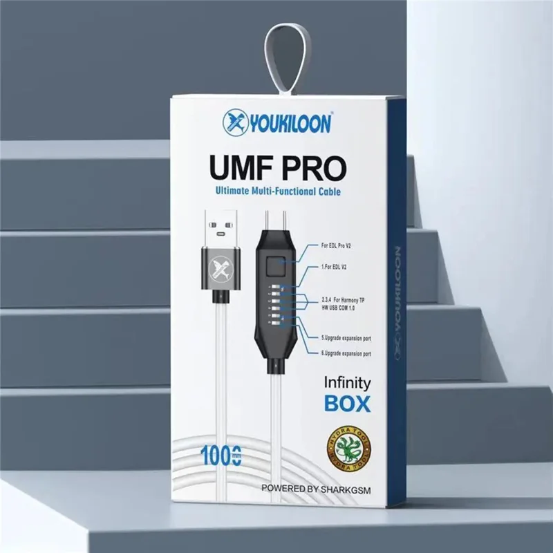 YOUKILOON UMF PRO Ultimate Multi-Functional Cable USB-A to USB-C Cable with DIP Switch