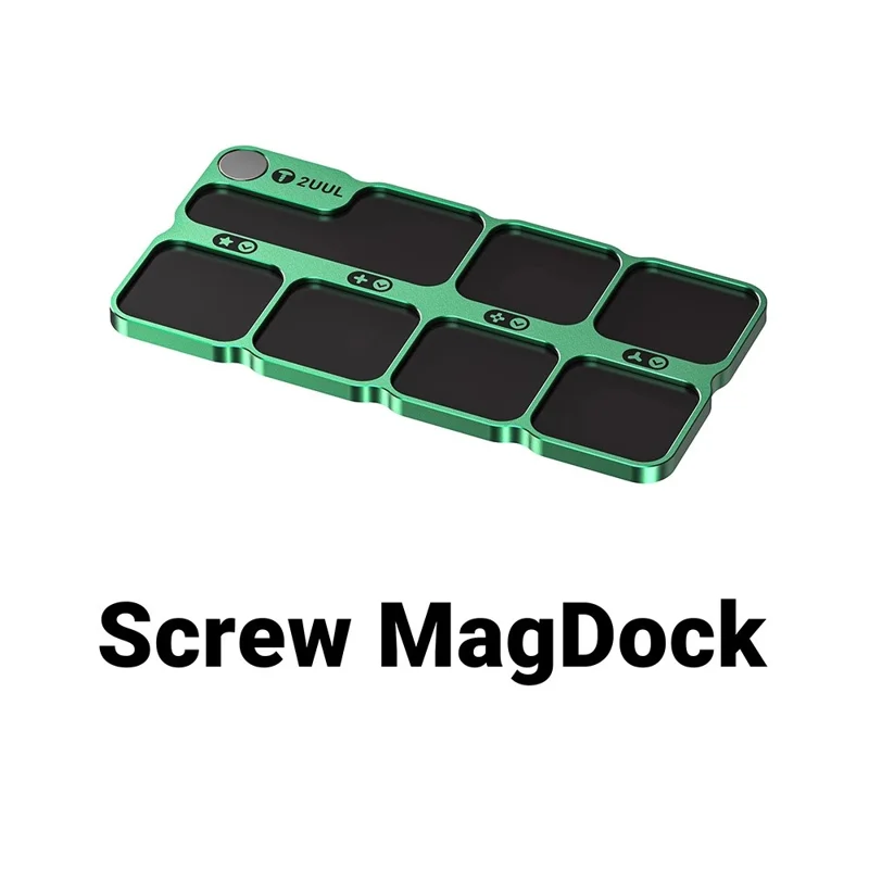 2UUL ST95 Aluminum Alloy Screw MagDock Storage Pad Tray