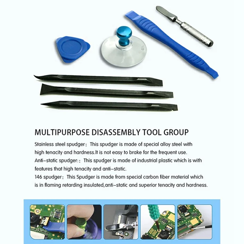 SUNSHINE SS-5115 Multi-Purpose Phone Repair Tool Kit Screwdriver Prying Tool Disassembly Set
