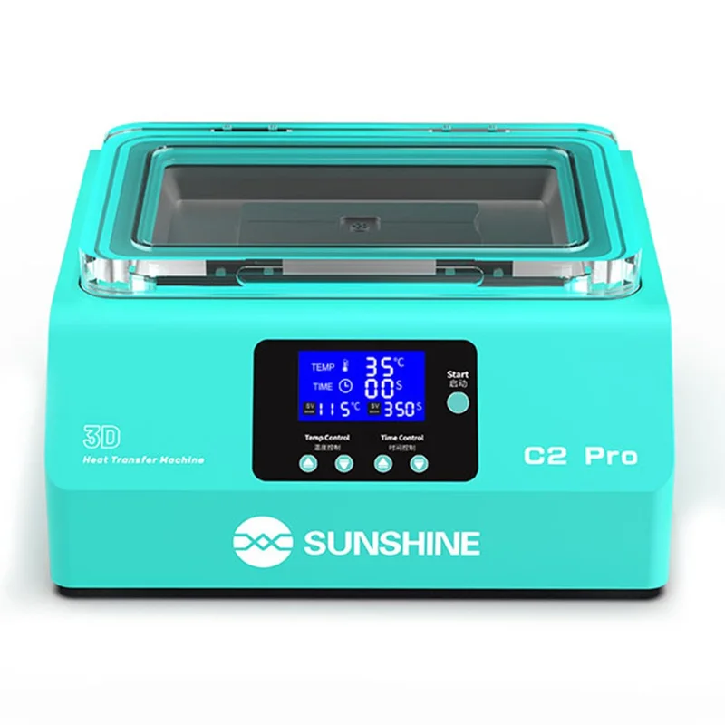SUNSHINE C2 Pro 3D Thermal Transfer Machine Intelligent and Precise Control Visual Transfer Experience - EU Plug