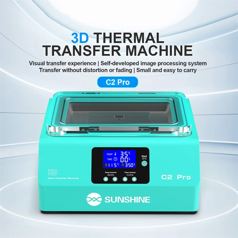 SUNSHINE C2 Pro 3D Thermal Transfer Machine Intelligent and Precise Control Visual Transfer Experience - EU Plug