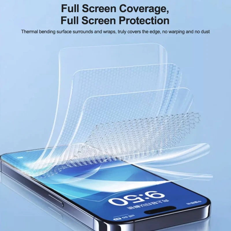 RELIFE GF-1M 50Pcs HD Flexible Hydrogel Film Full Coverage Anti-fingerprint Screen Protector (Work with SUNSHINE C3 Mix Ultra)