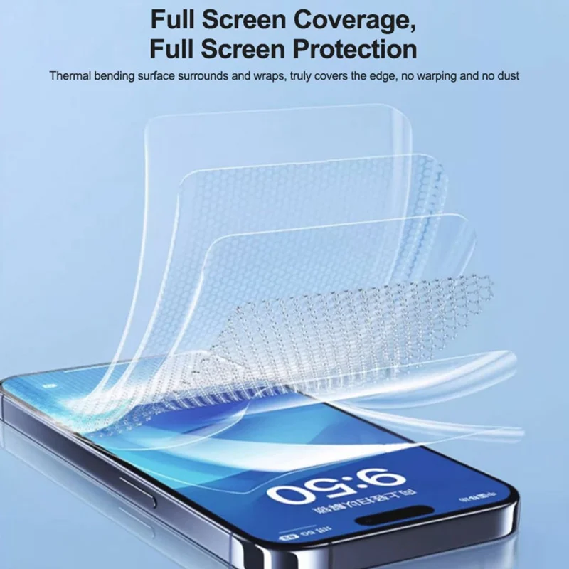 RELIFE GF-5MS 50Pcs Matte Privacy Hydrogel Film Anti-peep Full Screen Protector (Work with SUNSHINE C3 Mix Ultra)
