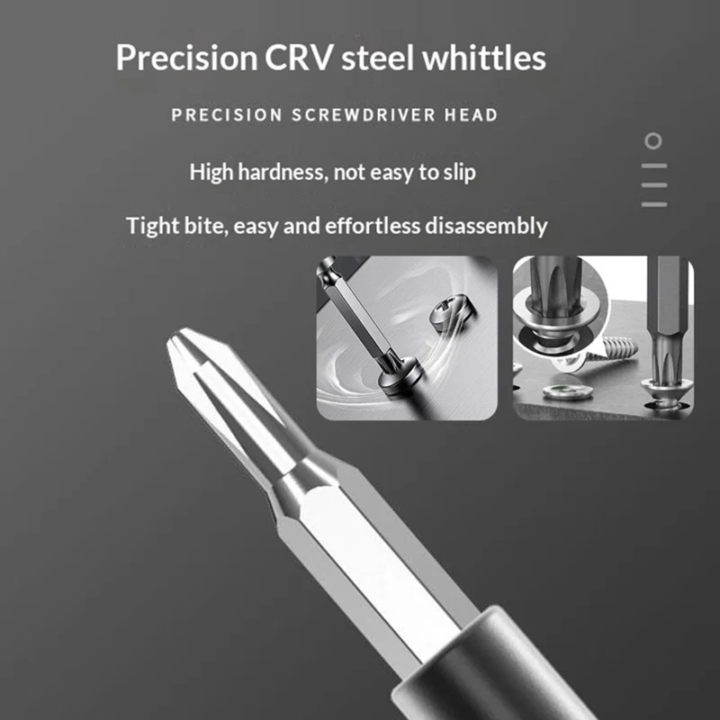 JIAFA MT-T152 152 i 1 præcisions-skruetrækker sæt CRV stål magnetisk håndtag reparationssæt til elektronik - Sort / Grøn