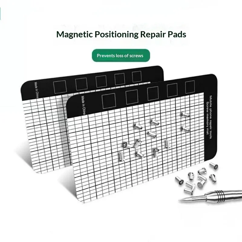 Tapis organisateur magnétique JIAFA 179 x 65 mm, tapis mémoire pour outils de réparation de téléphone portable