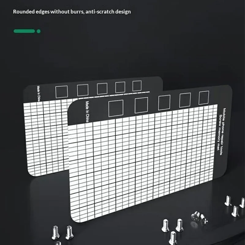 Tapis organisateur magnétique JIAFA 179 x 65 mm, tapis mémoire pour outils de réparation de téléphone portable