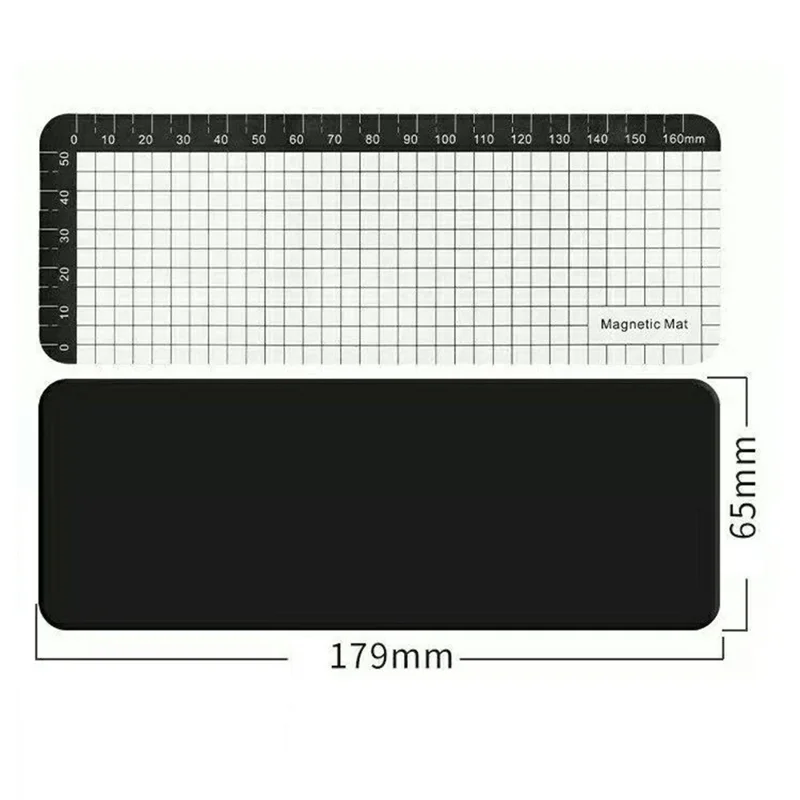 Tapis organisateur magnétique JIAFA 179 x 65 mm, tapis mémoire pour outils de réparation de téléphone portable