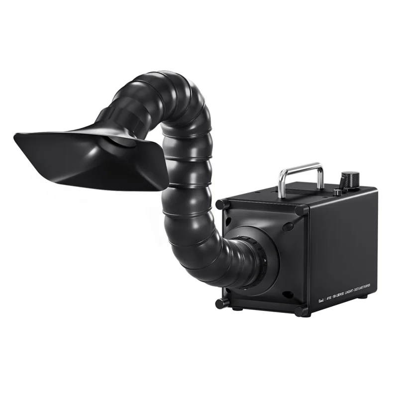 QIANLI AF100 Dust Mist Purifier 80W Fume Extractor 3-Layer Filter for Electronics Soldering - EU Plug