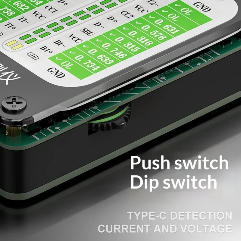 VBEST VB-U4 Tail Plug Tester IP Type-C Interface Detector for iPhone Android Phone