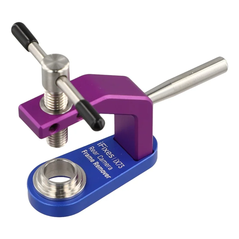 IFIXES IX73-set gereedschap voor verwijderen achterkant camerakader, reparatieset voor telefoons met verwisselbare adapters