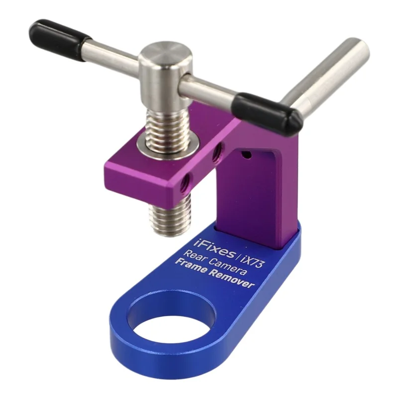 IFIXES IX73-set gereedschap voor verwijderen achterkant camerakader, reparatieset voor telefoons met verwisselbare adapters