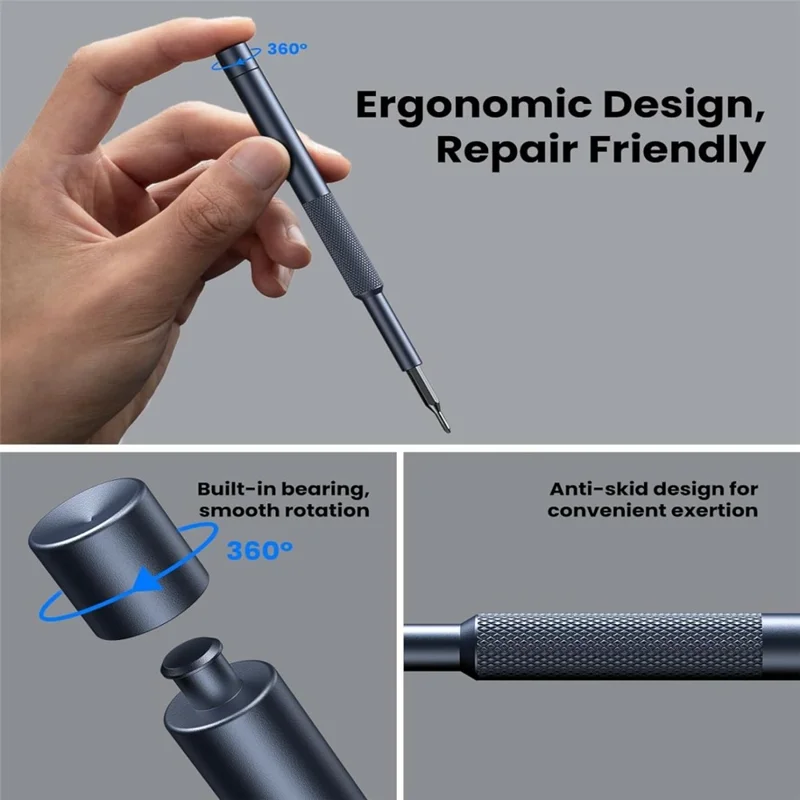 AXTH 25 in 1 Precision Screwdriver Set Magnetic Mini Repair Tool Kit for Phone, Computer, Watch, Laptop, Macbook