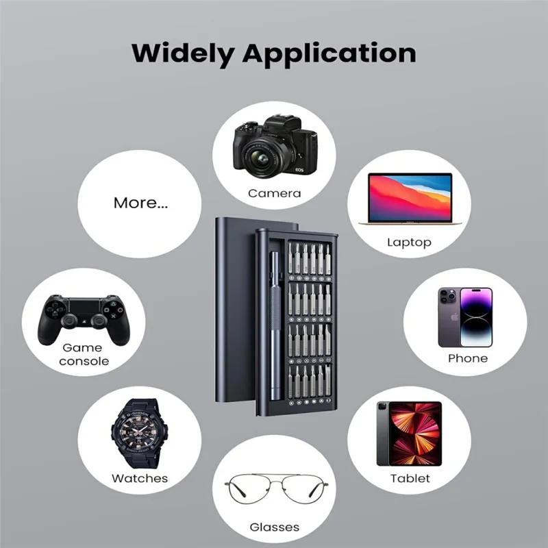 AXTH 38 in 1 Precision Screwdriver Set Multi-Function Repair Tool Kit for Phone Laptop Gaming Console Watch Glasses