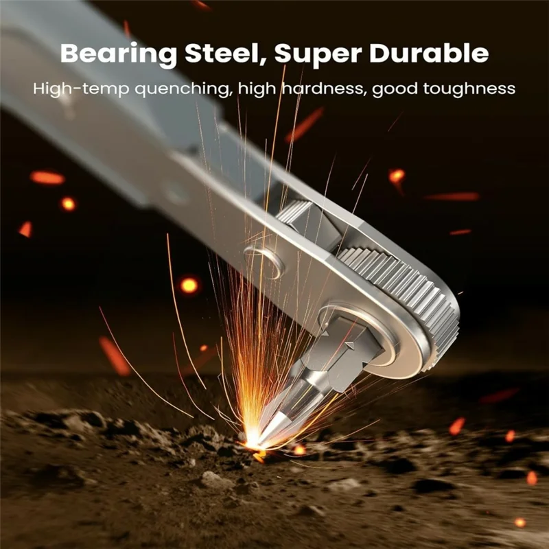 AXTH 17 in 1 Right Angle Ratcheting Screwdriver Set 36-Tooth Magnetic Bits Sockets Tool Kit for Electronics Repair