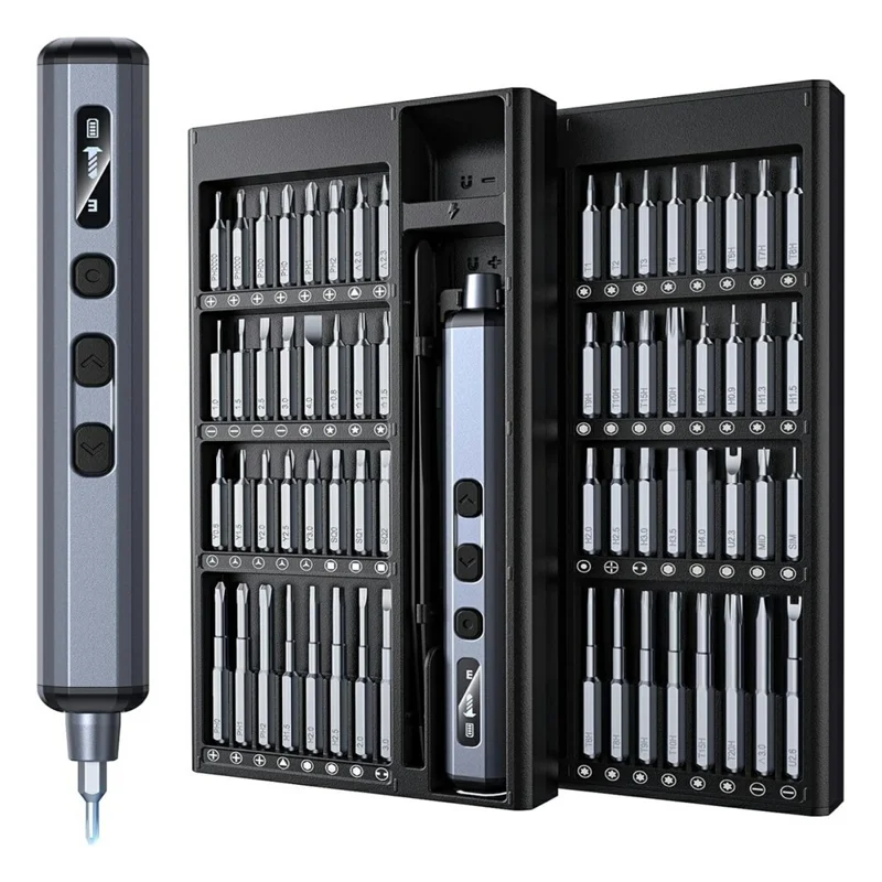 AXTH 76 in 1 Electric Screwdriver Set Multi-Function Tiny Cordless Repair Tool Kit for Electronics Repair