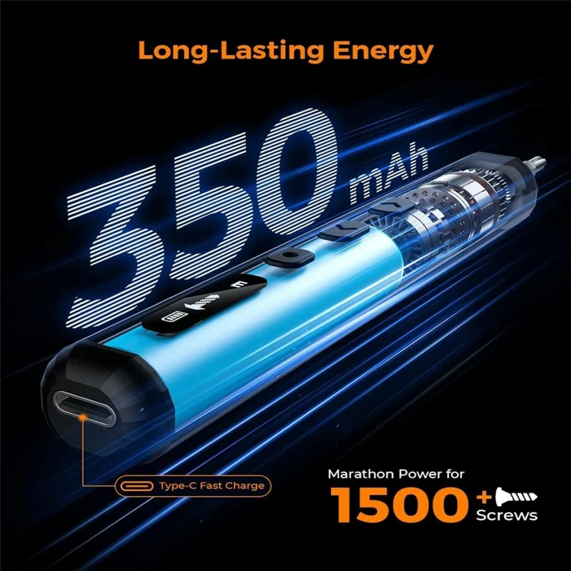 AXTH 76 in 1 Electric Screwdriver Set Multi-Function Tiny Cordless Repair Tool Kit for Electronics Repair