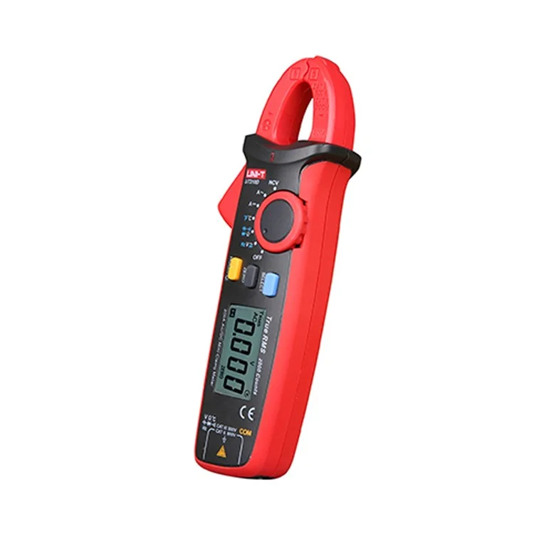 UNI-T UT210D Digital AC/DC Current Voltage Resistance Capacitance Clamp Meter Multimeter Temperature Measurement Auto Range