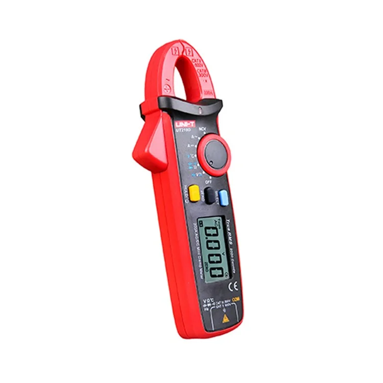 UNI-T UT210D Digital AC/DC Current Voltage Resistance Capacitance Clamp Meter Multimeter Temperature Measurement Auto Range